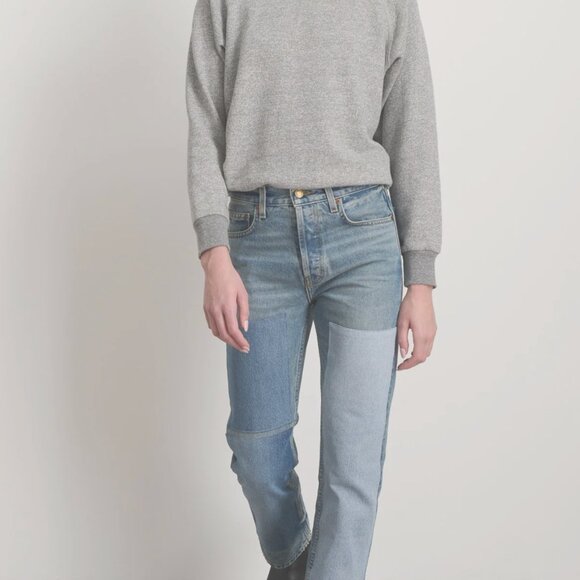 BSIDES PATCHWORK JEANS SIZE 26 - Picture 1 of 5